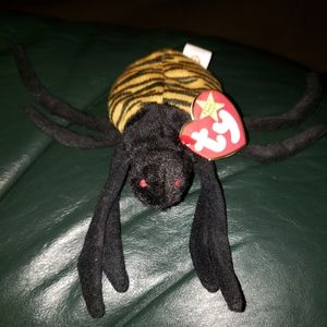 Ty Beanie Baby Spinner the Spider